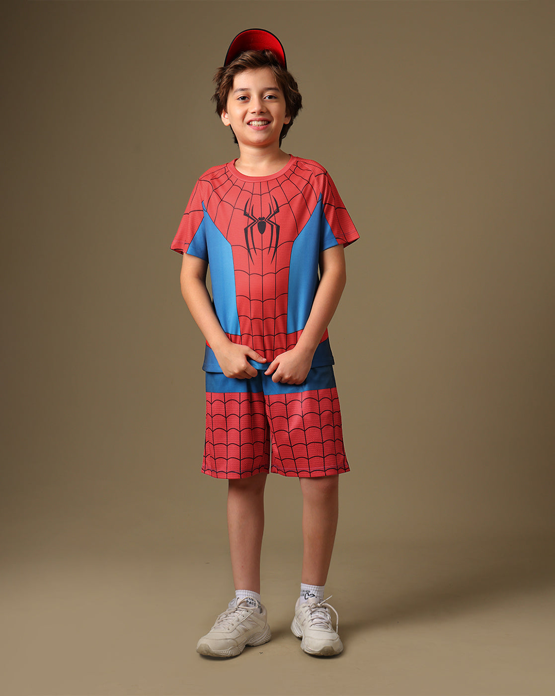 Spider-Man Printed Regular Fit Tshirt For Boys