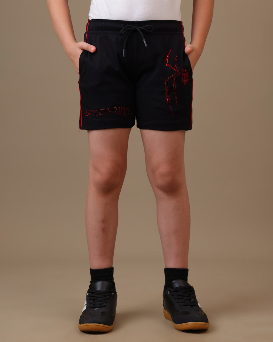 Spiderman  Regular Fit Shorts  Girls