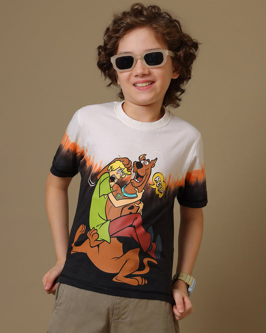Scooby Doo Printed Regular Fit Tshirt For Boys