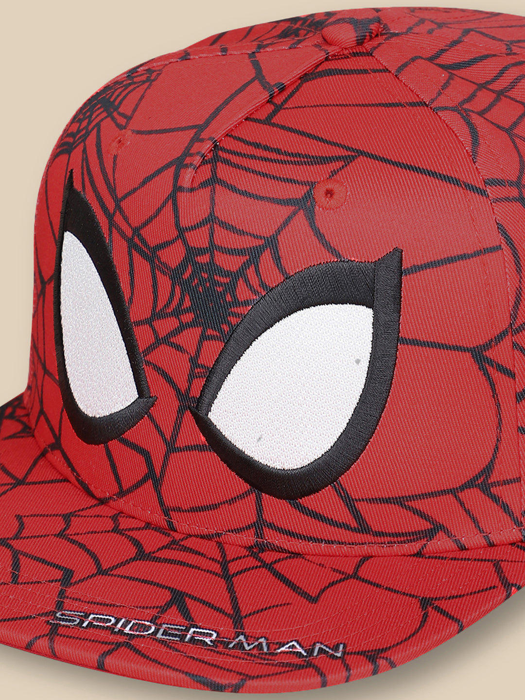 Spiderman Printed Cap For Boys