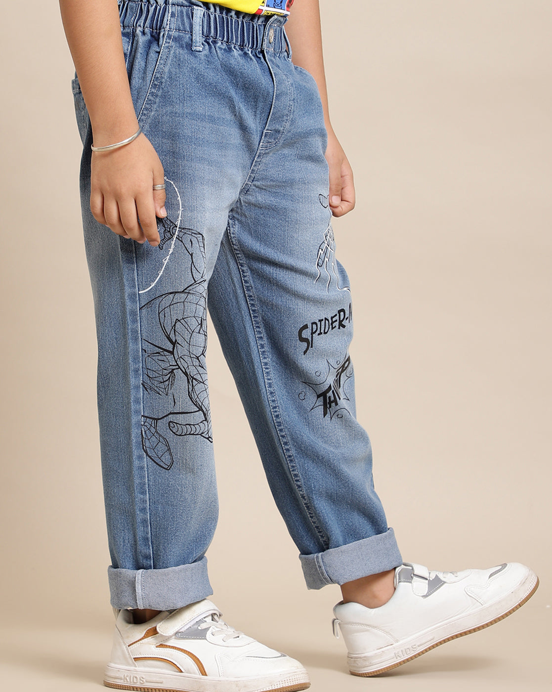 Spiderman Printed Regular Fit Jogger For Boys