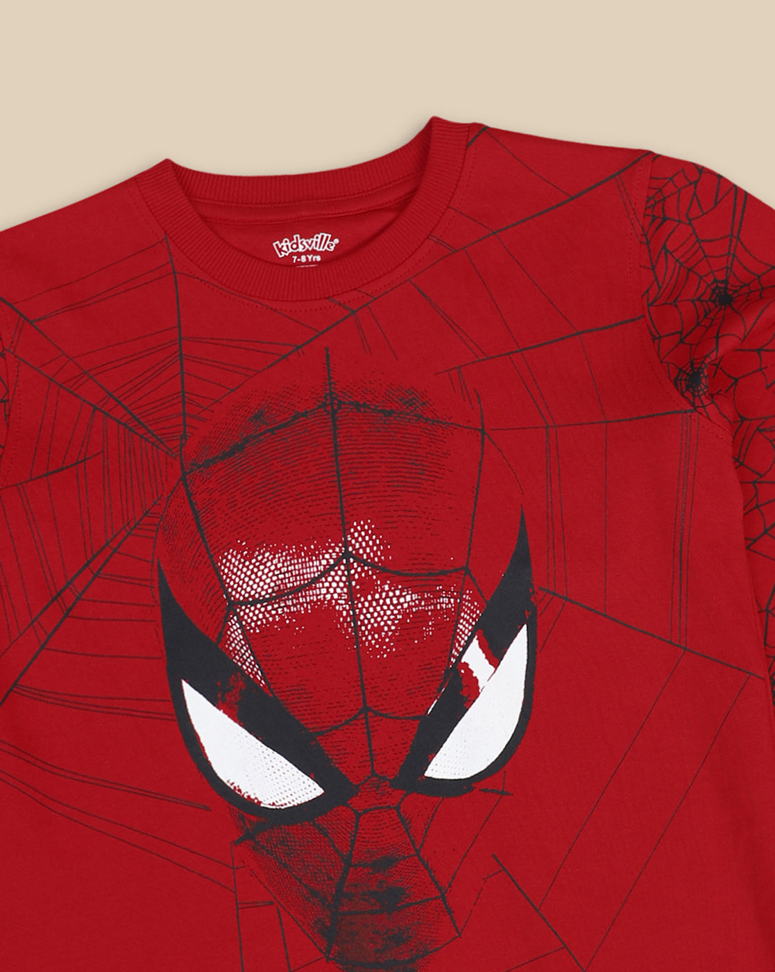 Spiderman Printed Regular Fit Sweatshirt For Boys
