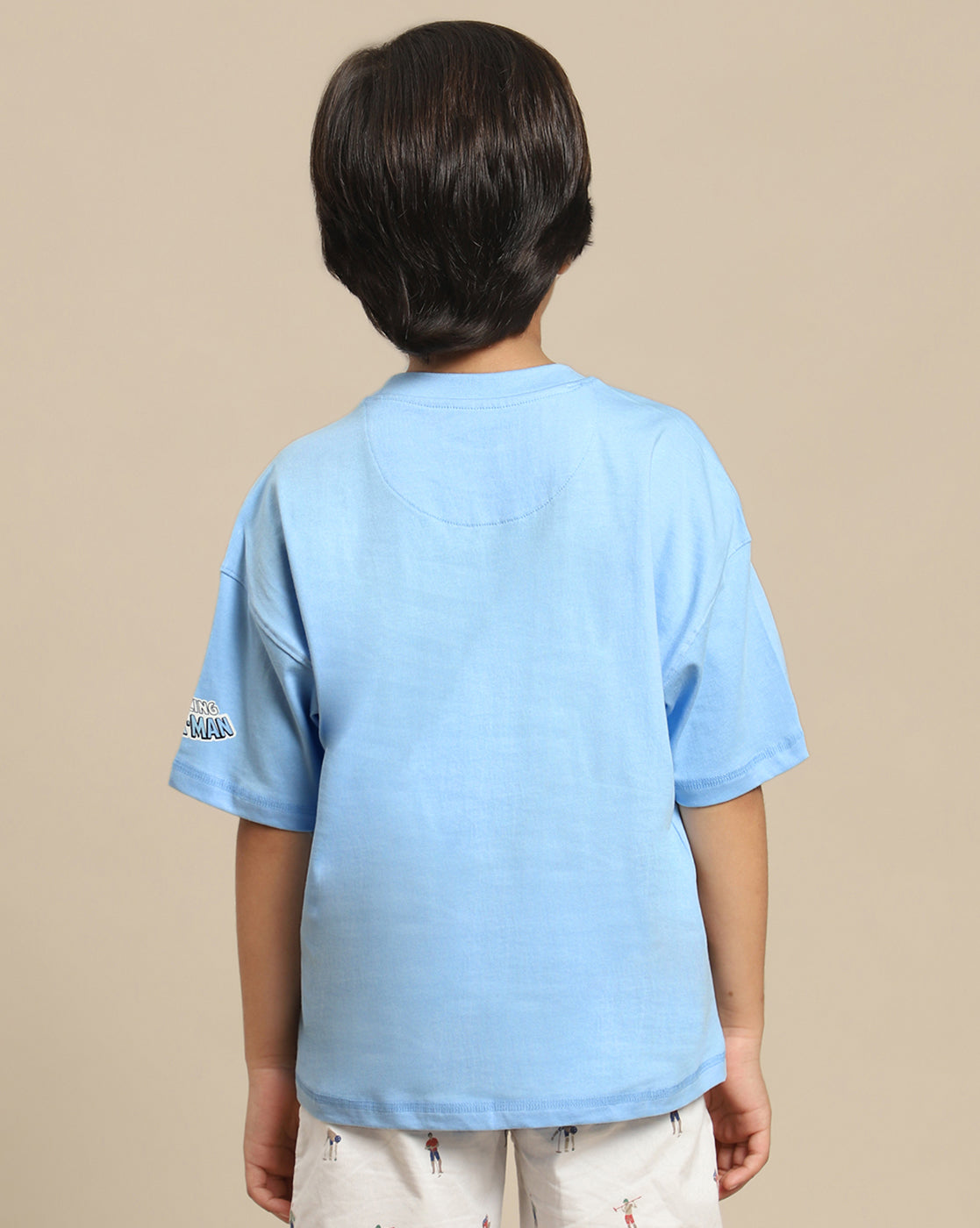 Spiderman Printed Oversized Fit Tshirt For Boys