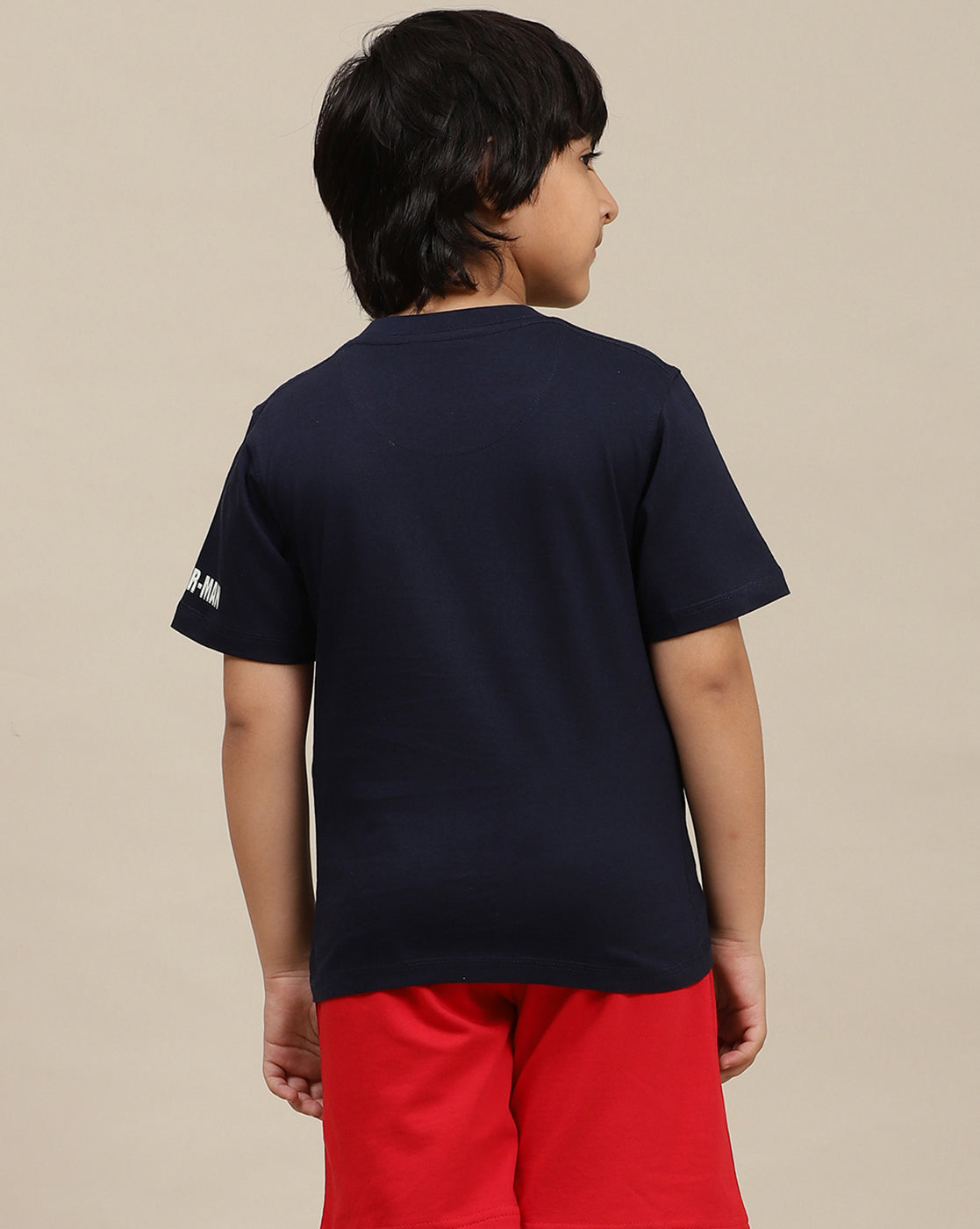 Spiderman Printed Regular Fit Tshirt For Boys
