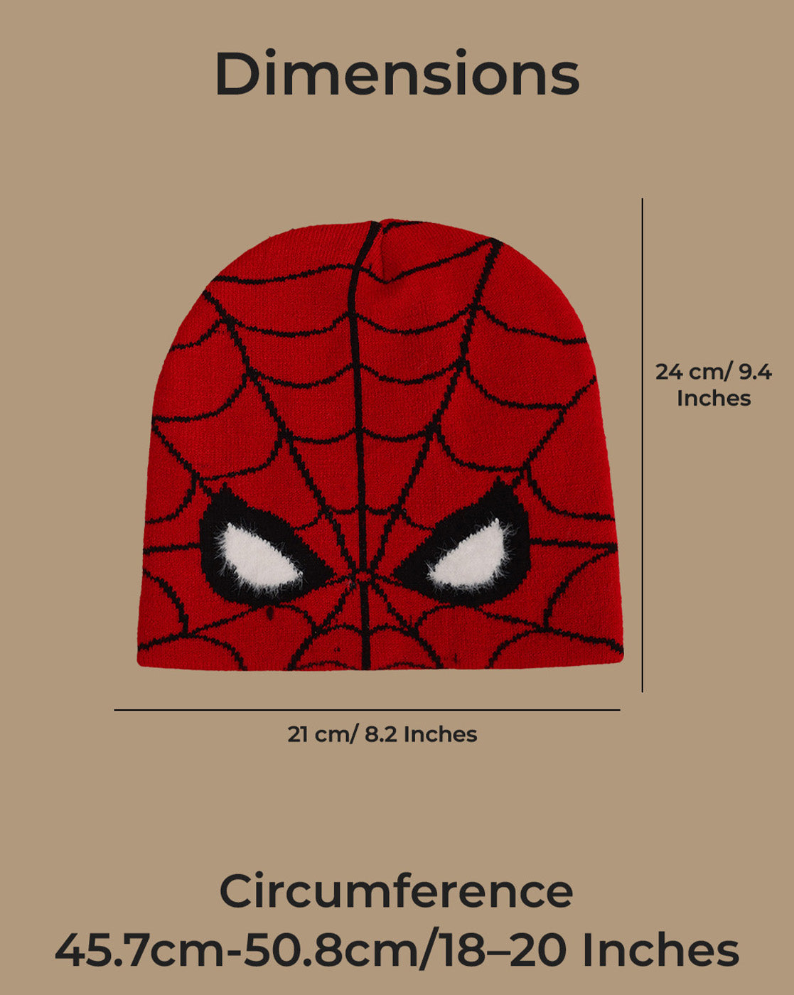 Spiderman Beanies for Kids Boys