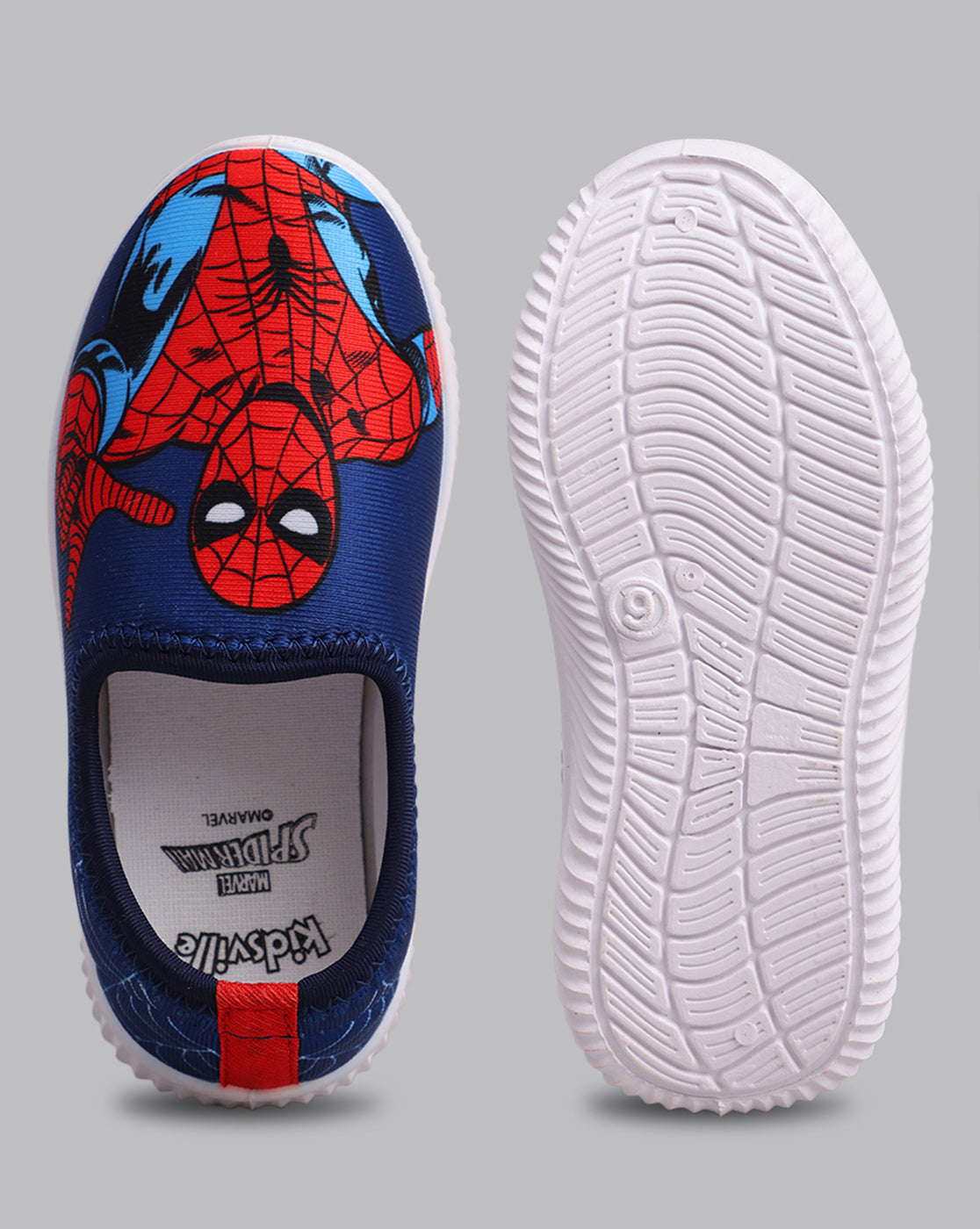 Spiderman Printed Canvas Shoes For Kids Boys