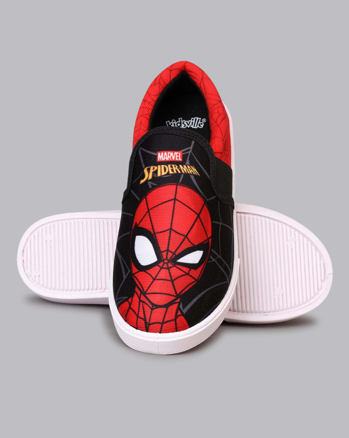 Spiderman Printed Canvas Shoes For Kids Boys