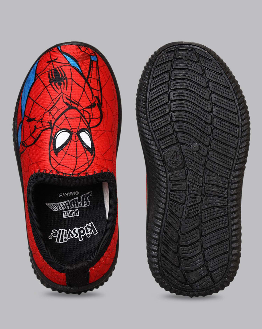 Spiderman Printed Canvas Shoes For Kids Boys