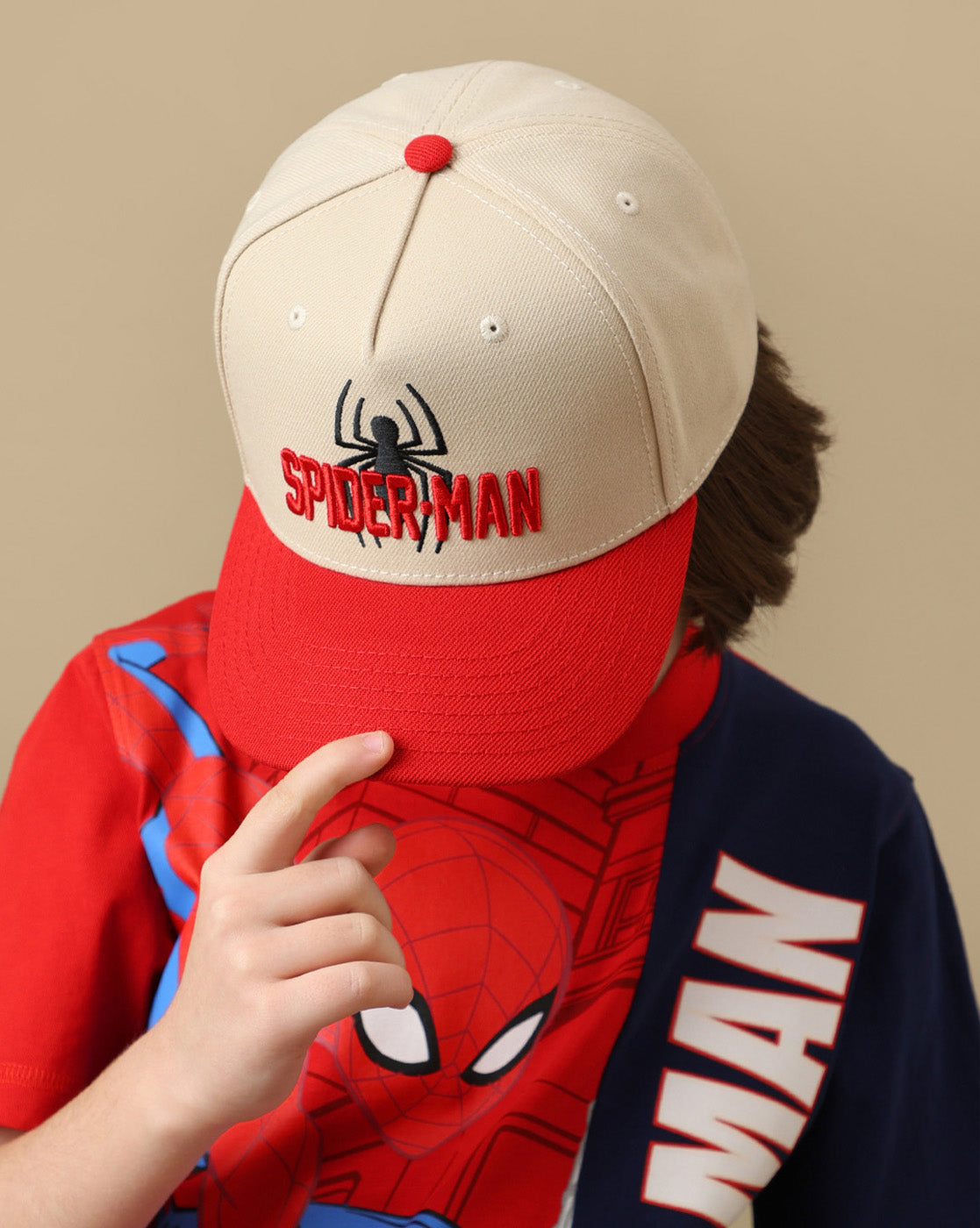 Spiderman Printed Baseball Cap For  Boys