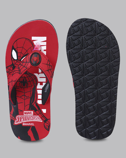 Spiderman  Red Flip-Flops  Kids Boys