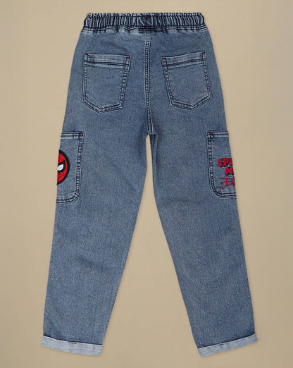 Spiderman  Regular Fit Denim Jogger  Boys