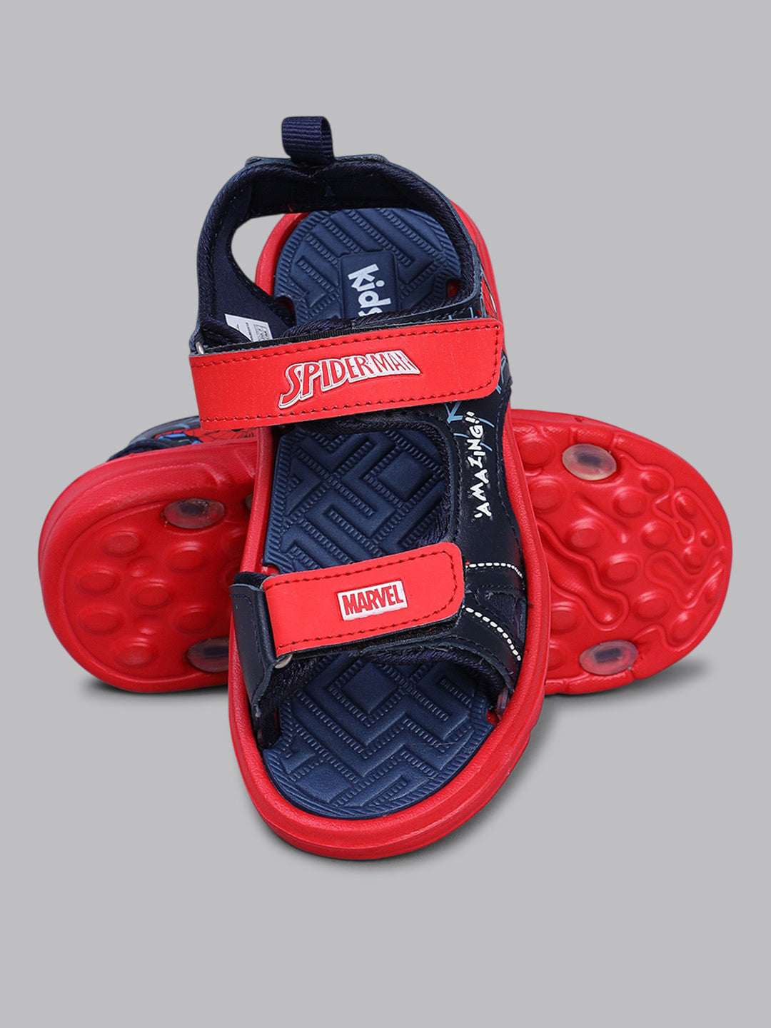 Spiderman Printed Sandals For Kids Boys