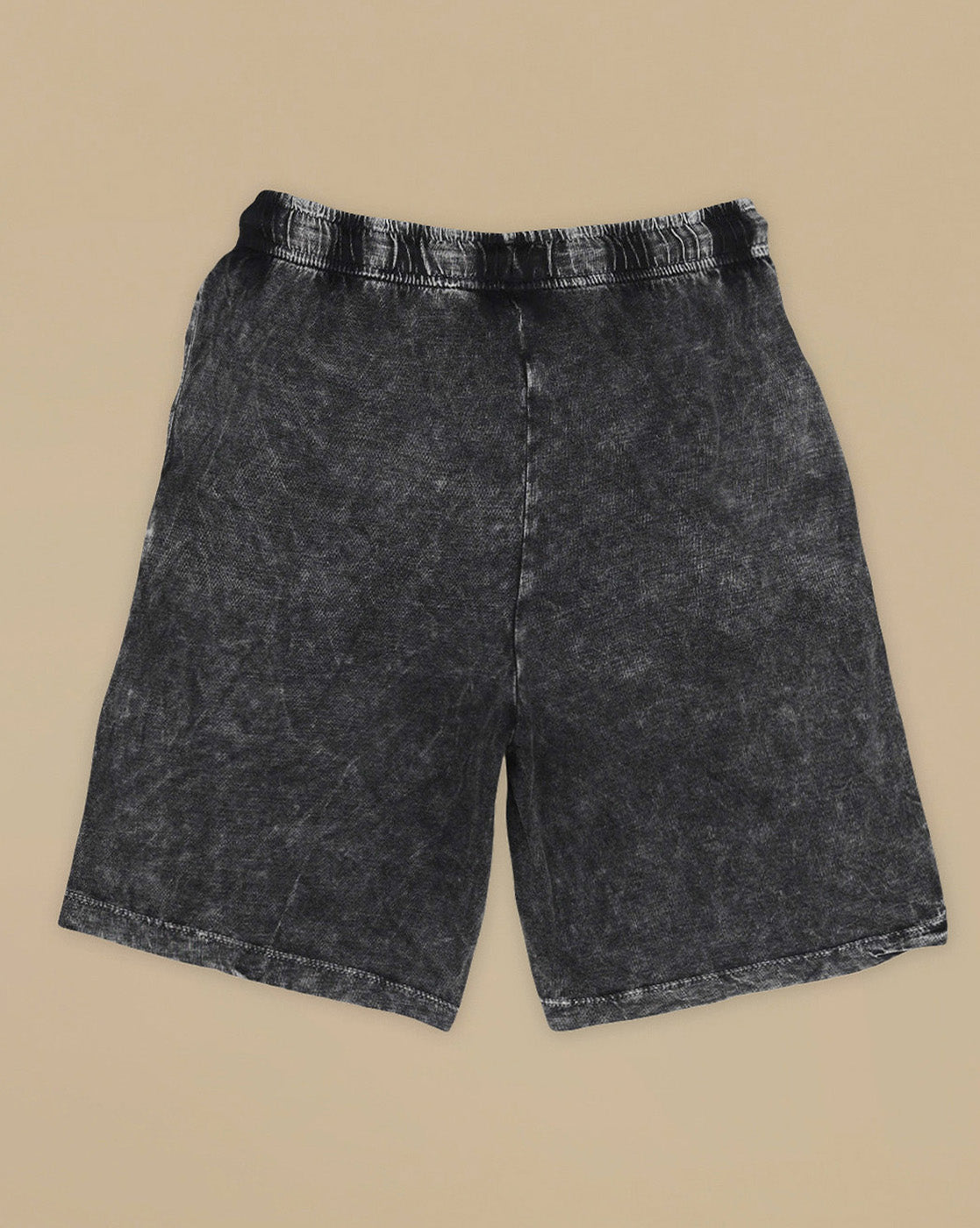 Spiderman Printed Regular Fit Denim Shorts For Boys