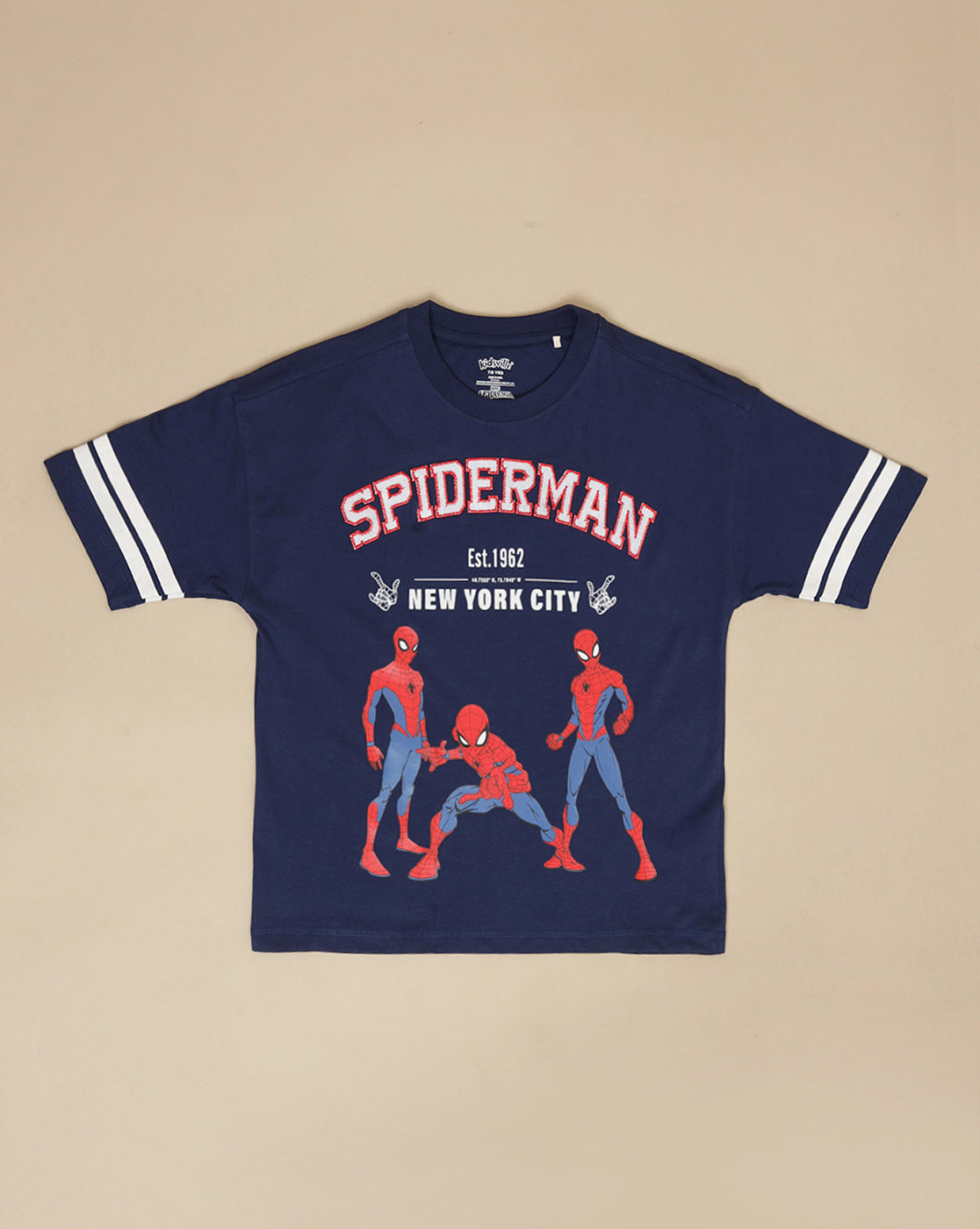 Spiderman Printed Oversized fit Tshirt For Boys