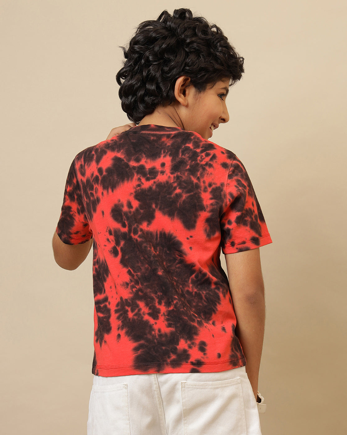Spiderman Printed Regular Fit Tshirt For Boys