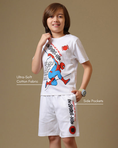 Spiderman  T-Shirt & Short Set  Boys