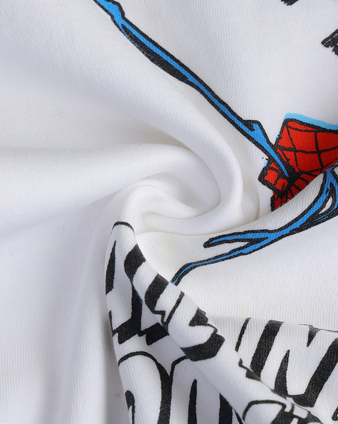 Spiderman Printed T-Shirt & Short Set For Boys