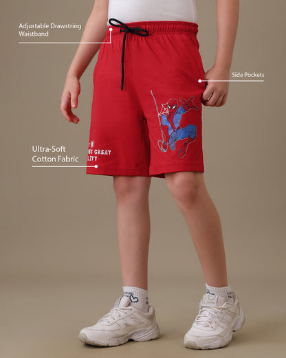 Spiderman  T-Shirt & Short Set  Boys