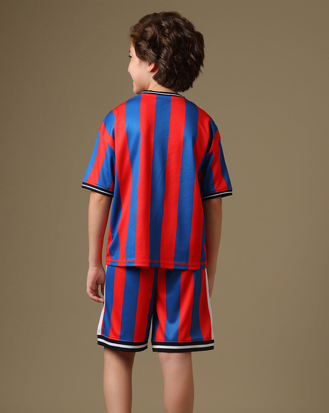 Spiderman Printed Relaxed Fit T-Shirt & Shorts For Boys
