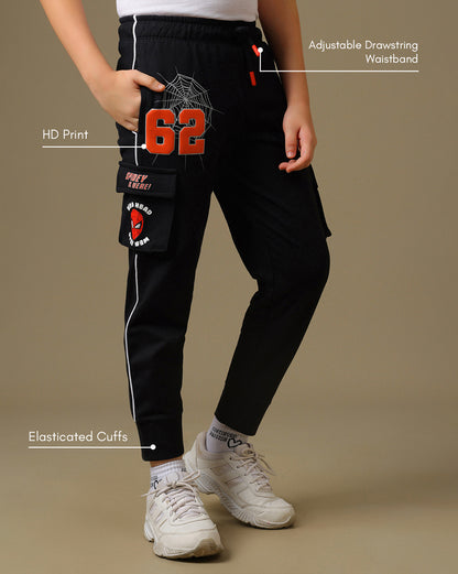 Spiderman  Regular Fit T-Shirt and Joggers  Boys