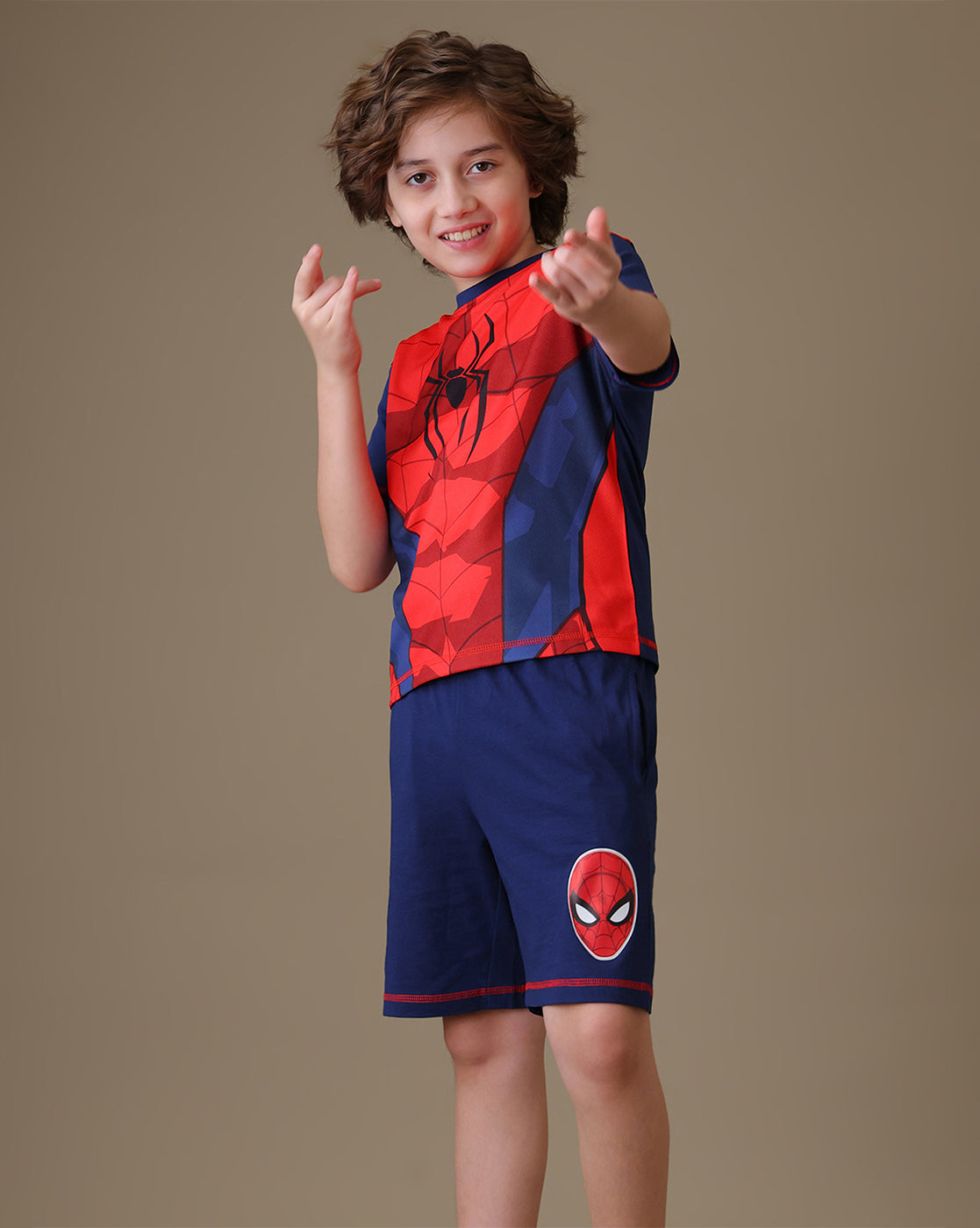 Spiderman  T-Shirt & Shorts Co-Ords Set  Boys