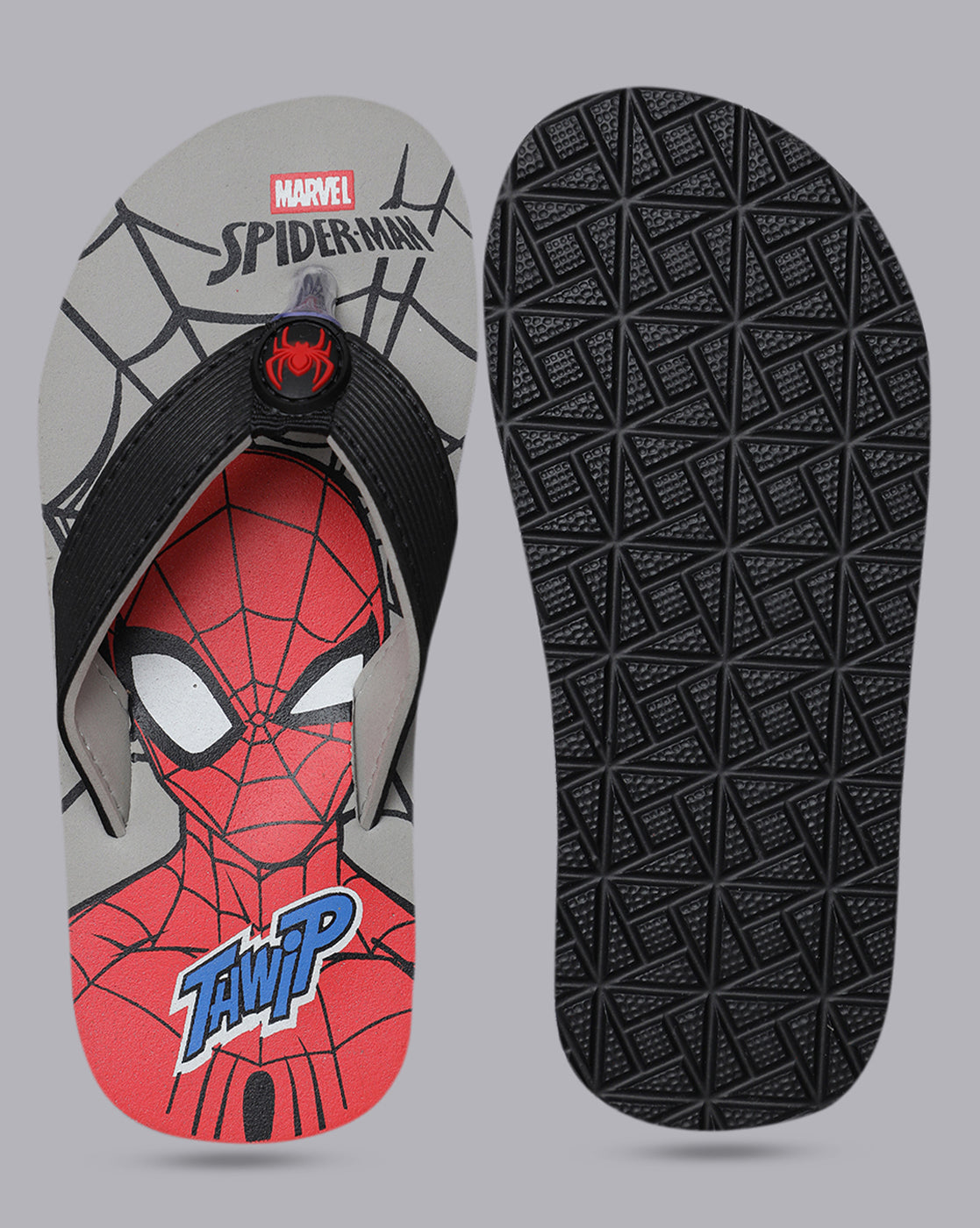Spiderman Printed Flipflops for Boys