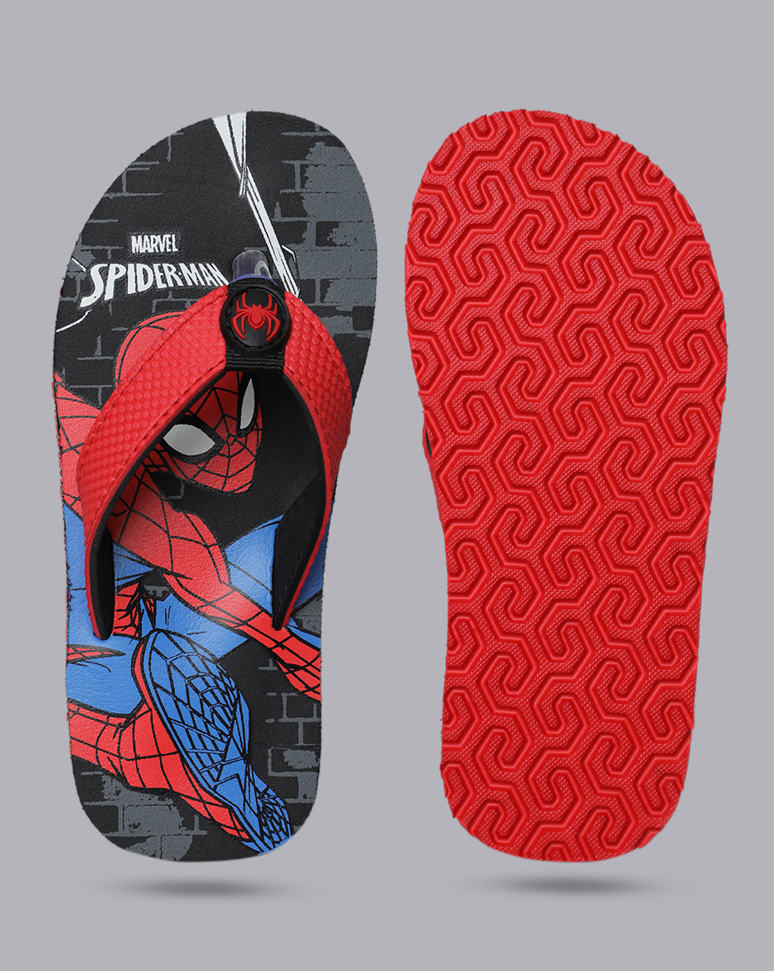 Spiderman Printed Flipflops for Boys