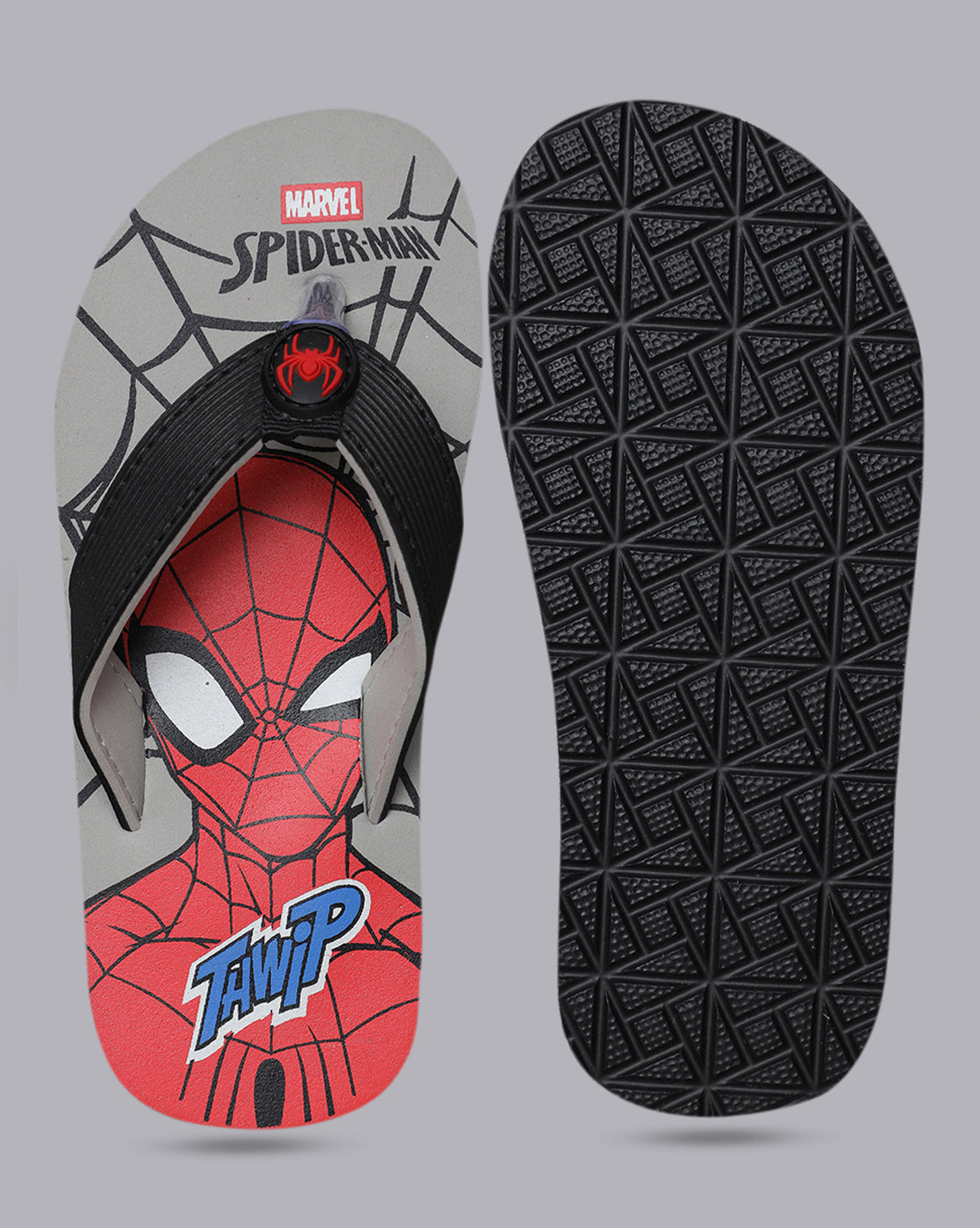 Spiderman Printed Flipflops for Boys