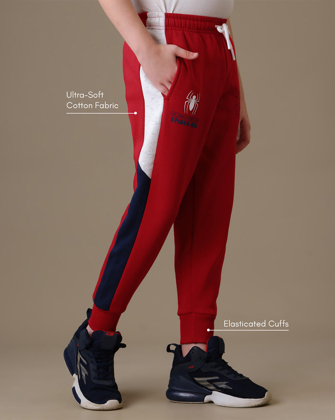 Spiderman  Regular Fit Jogger  Boys