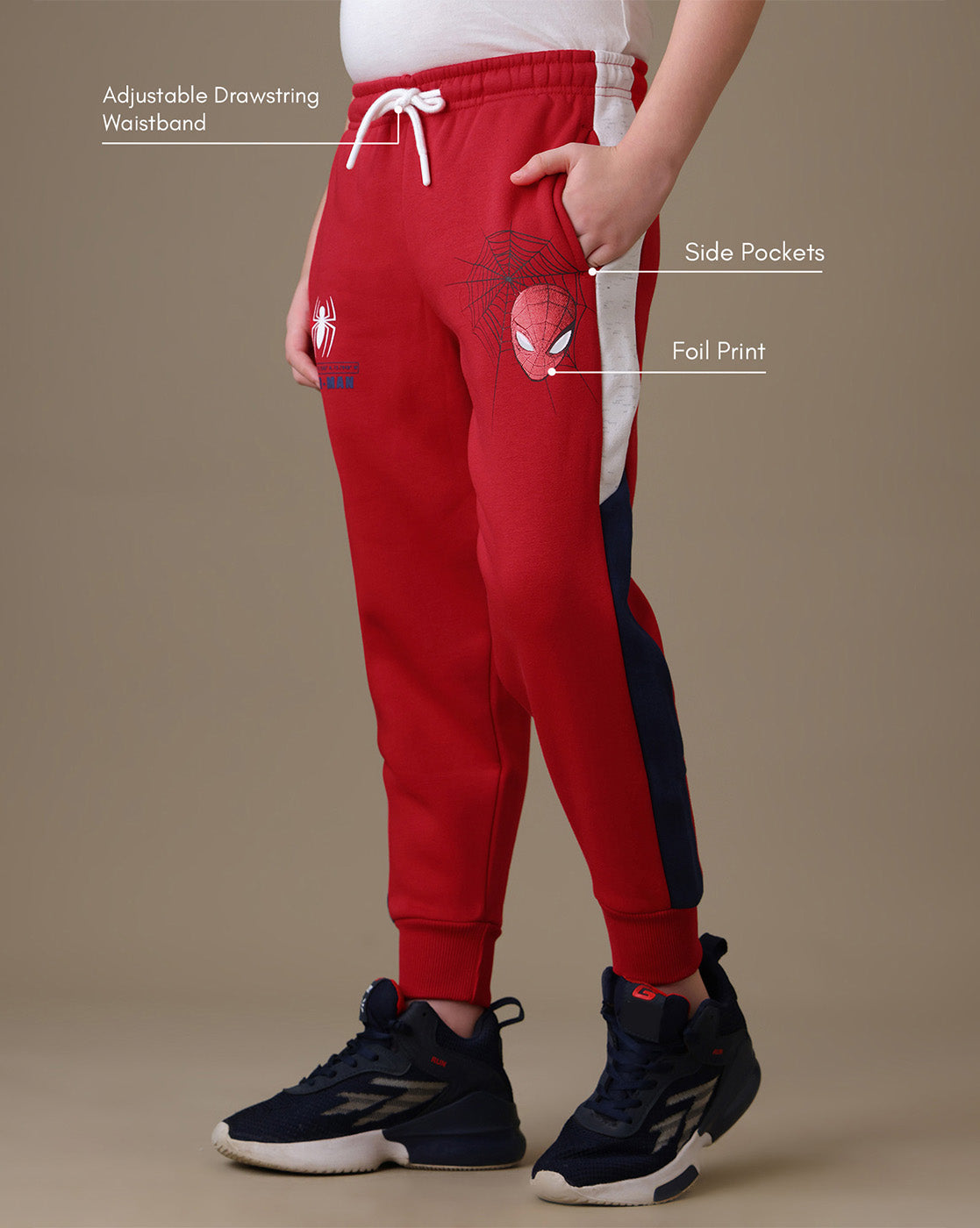 Spiderman  Regular Fit Jogger  Boys