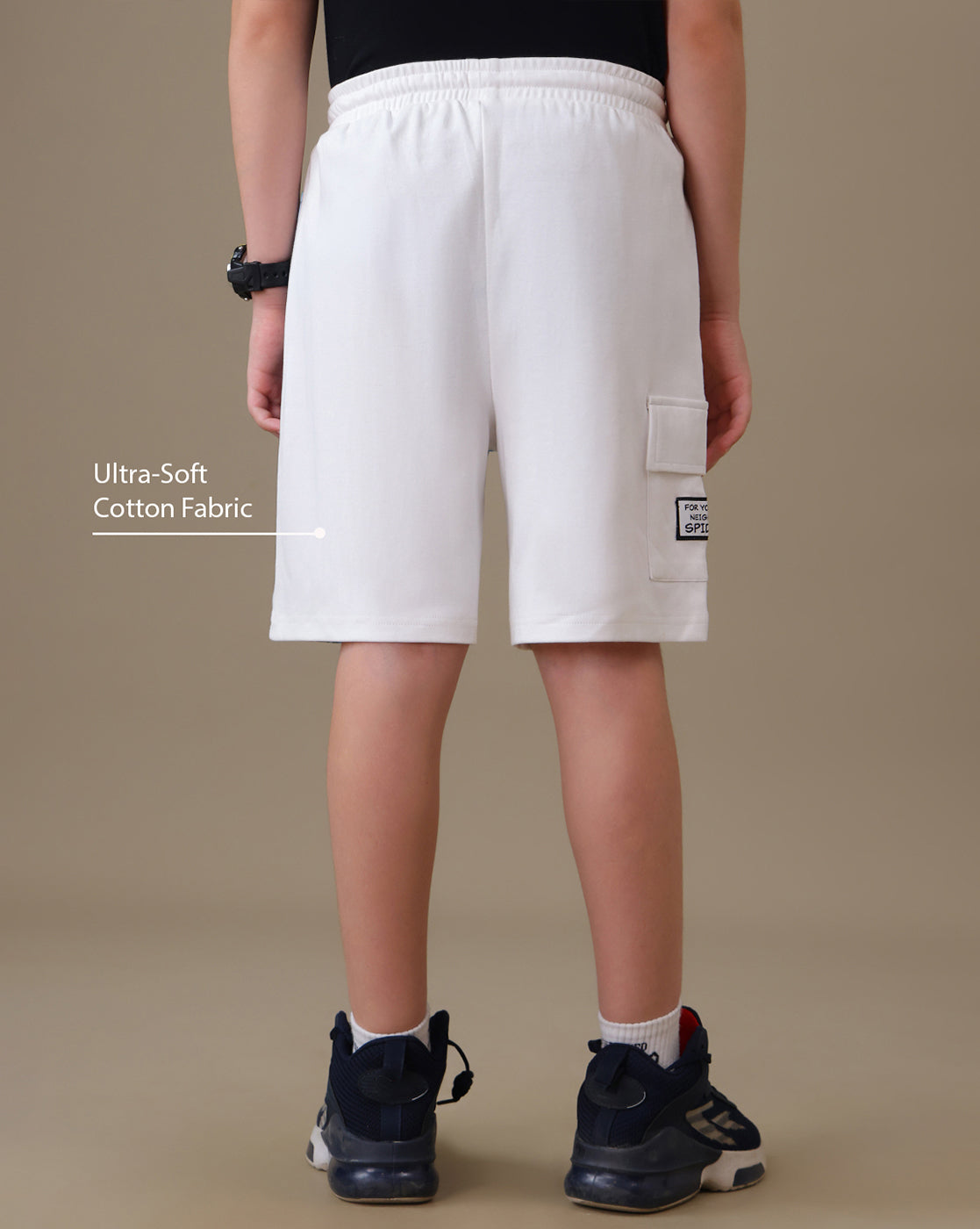 Spiderman Regular Fit Shorts Boys