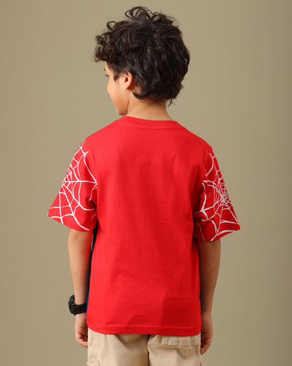 Spiderman  Regular Fit Tshirt  Boys