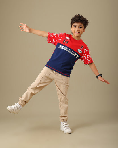 Spiderman  Regular Fit Tshirt  Boys