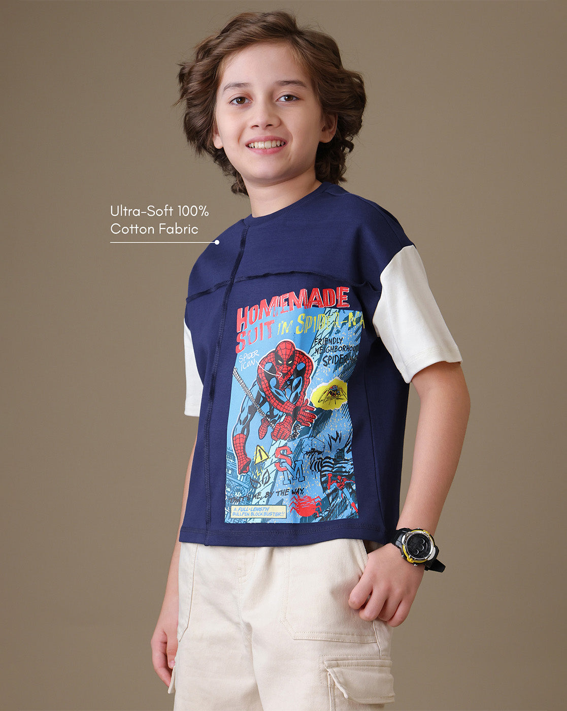 Spiderman  Oversized Tshirt  Boys