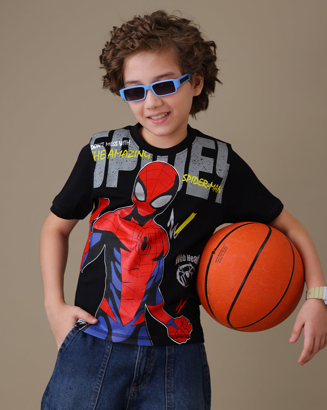 Spiderman Regular Fit Tshirt Boys