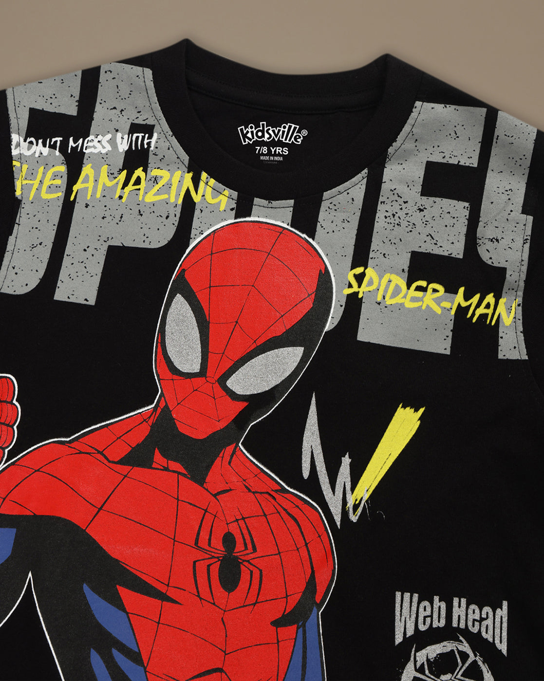 Spiderman Regular Fit Tshirt Boys