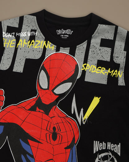 Spiderman Regular Fit Tshirt Boys