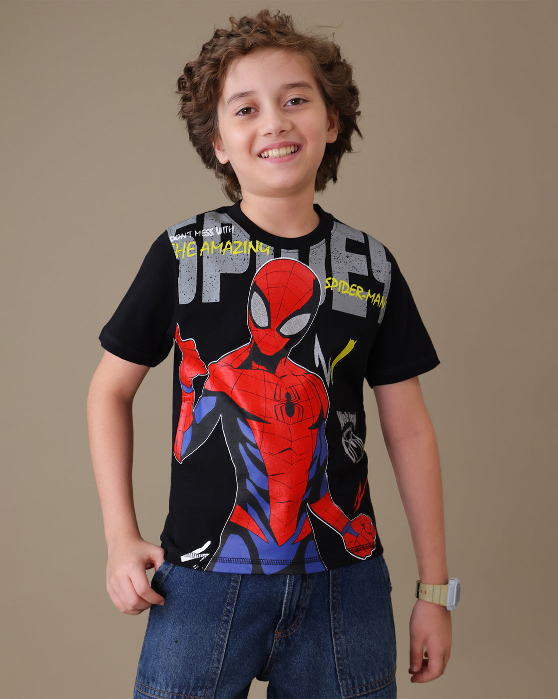 Spiderman Regular Fit Tshirt Boys