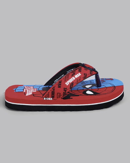 Spiderman  Red Flip-Flops  Kids Boys