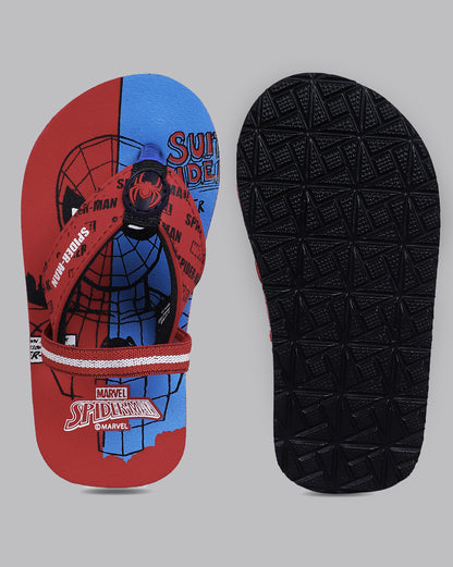 Spiderman  Red Flip-Flops  Kids Boys