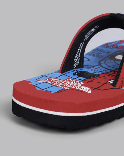 Spiderman  Red Flip-Flops  Kids Boys