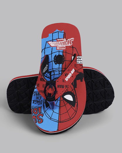 Spiderman  Red Flip-Flops  Kids Boys