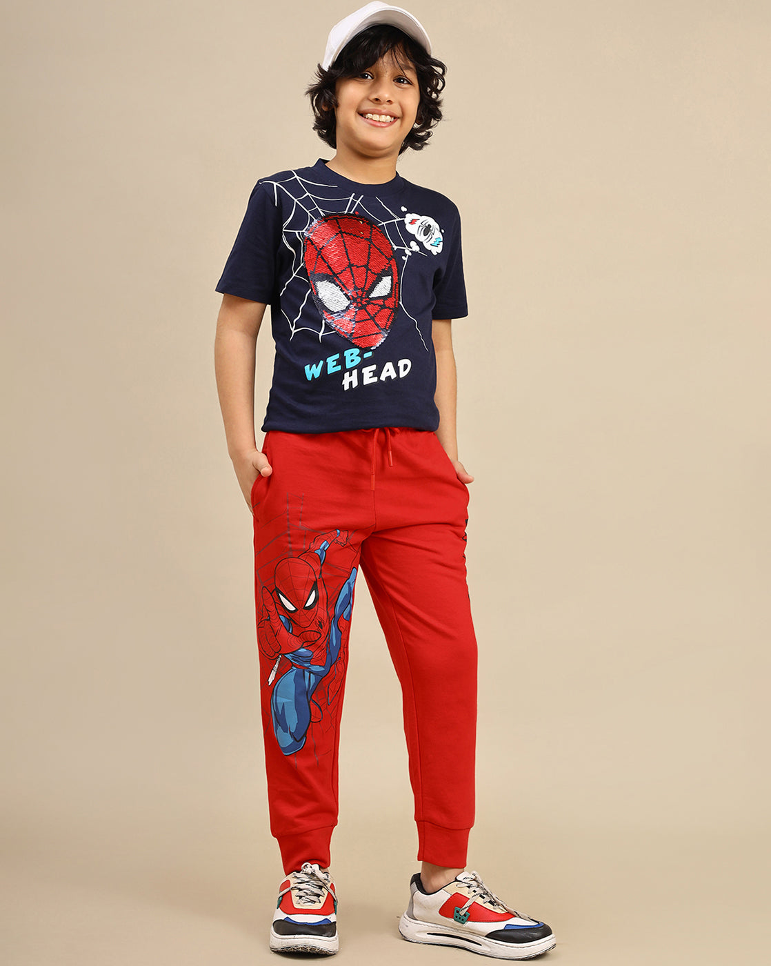 Spiderman Regular Fit Jogger Boys