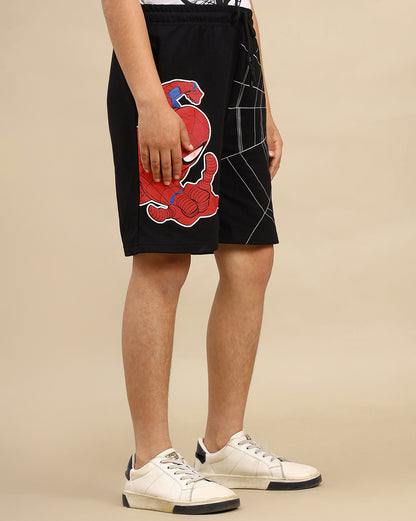 Spiderman  Regular Fit Shorts  Boys
