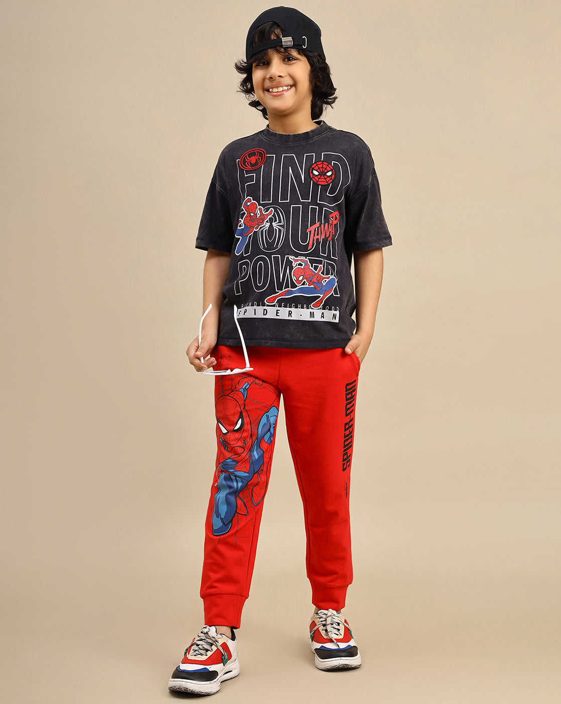 Spiderman Regular Fit Tshirt Boys