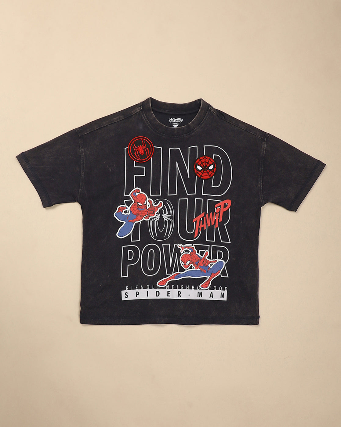 Spiderman Regular Fit Tshirt Boys