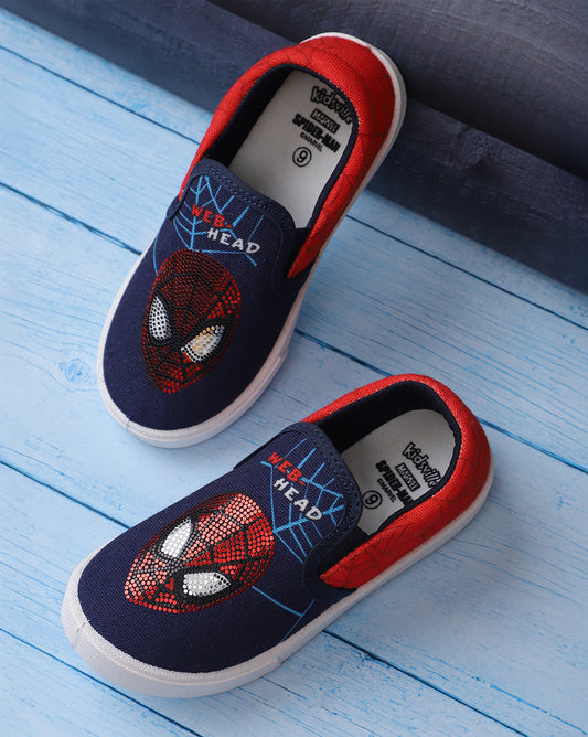 Spiderman Printed Canvas Shoes for Boys