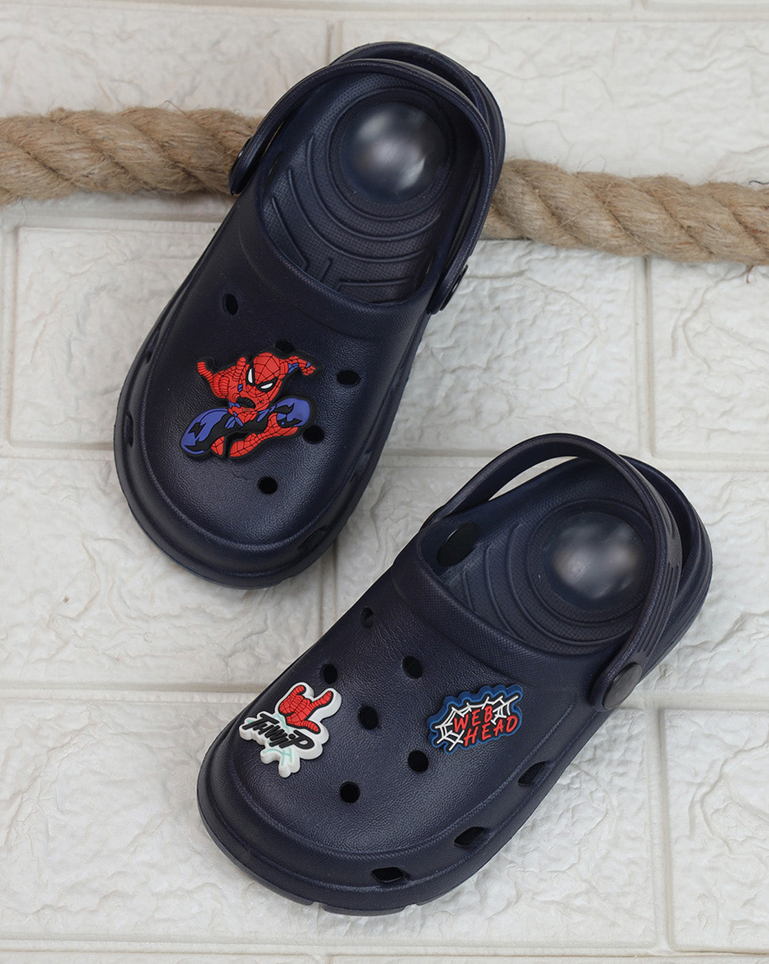 Spiderman Clogs with Whistle sound for Boys