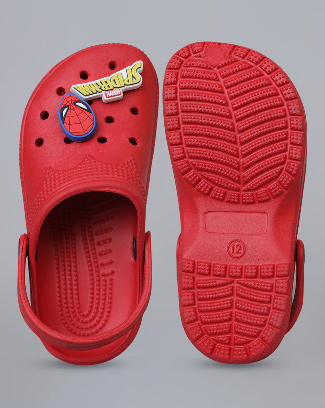 Spiderman Clogs for Boys (Charms Included)