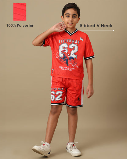 Spiderman  Relaxed Fit Co-Ords Set  Boys